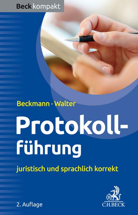 Edmund Beckmann; Steffen Walter / Protokollführung - Bild 1 von 1