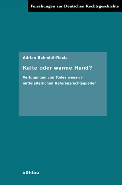 Adrian Schmidt-Recla / Kalte oder warme Hand? - Adrian Schmidt-Recla
