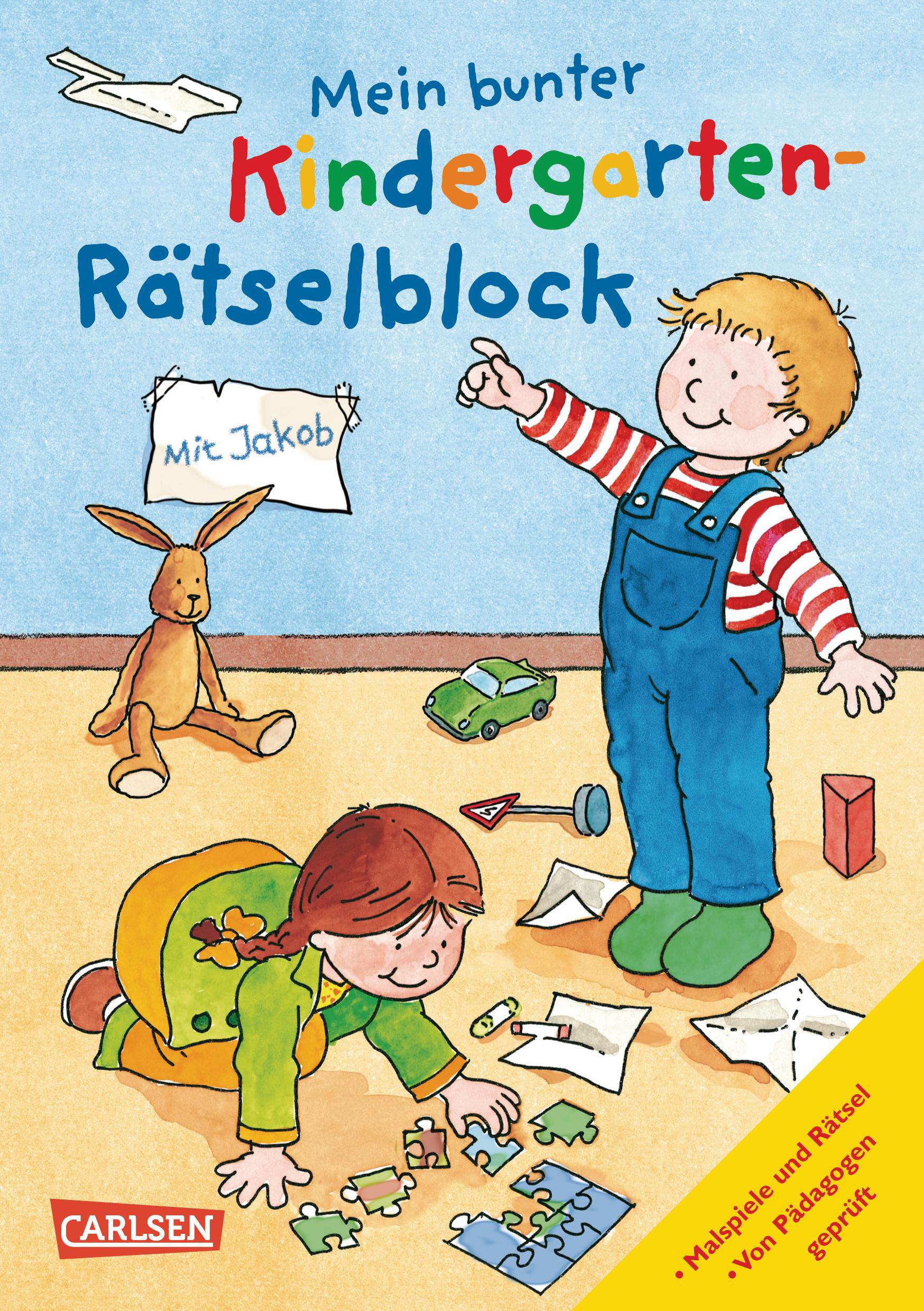 Ulrich Velte; Hanna Sörensen; Laura Leintz / Mein bunter Kindergarten-Rätselbloc - Bild 1 von 1